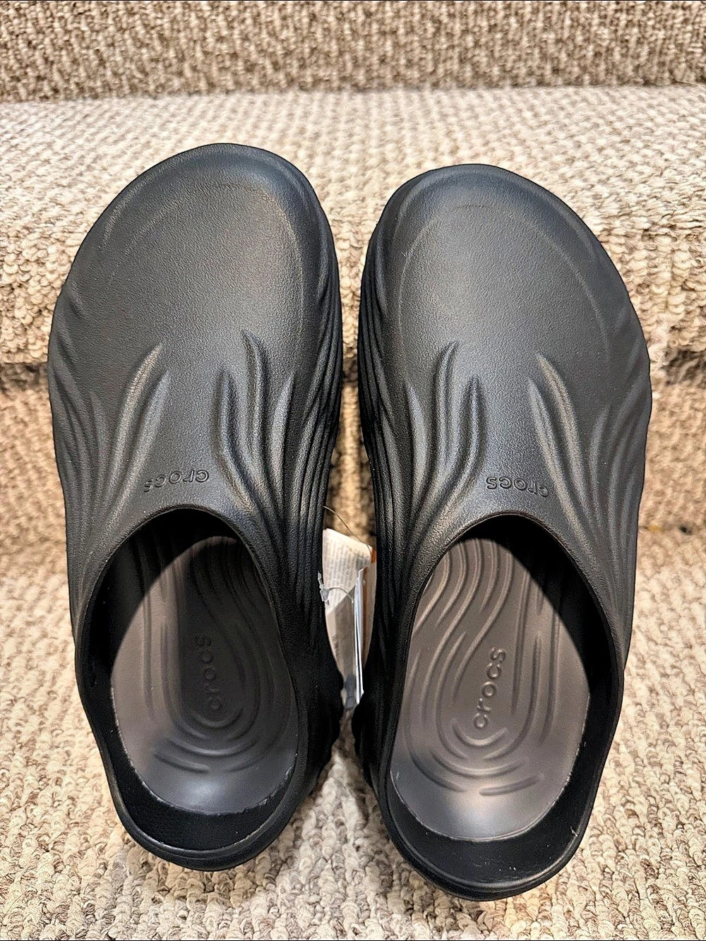 Crocs Echo Slide Black Clogs